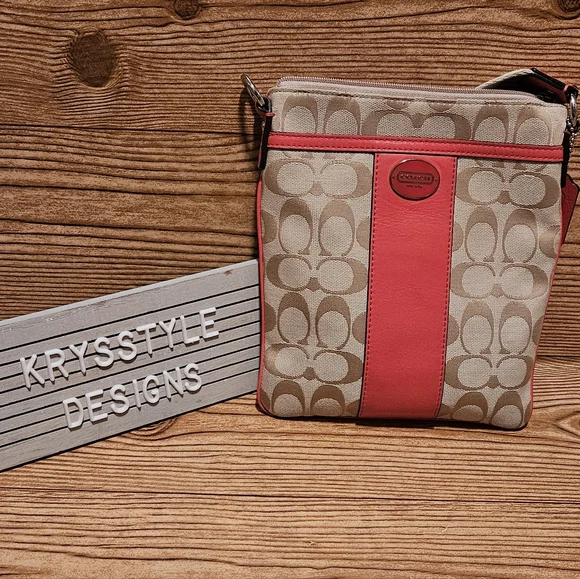 Coach Legacy Signature Crossbody - Picture 1 of 16